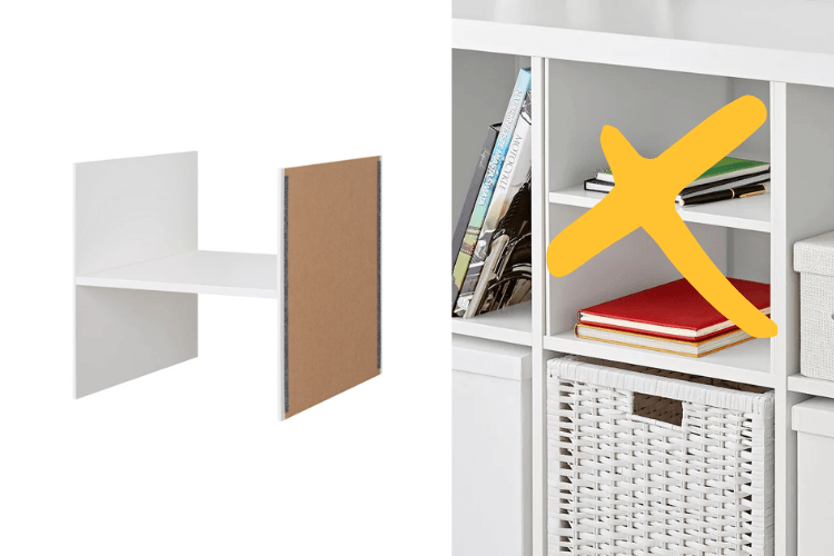 What IKEA's Top 3 Most-Searched Items Tell Us About 2025 (And The Hacks We Swear By) 5 KALLAX shelf insert