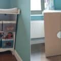 How to Repurpose a Changing Table into a Beautiful Kids' Wardrobe 3 repurpose changing table
