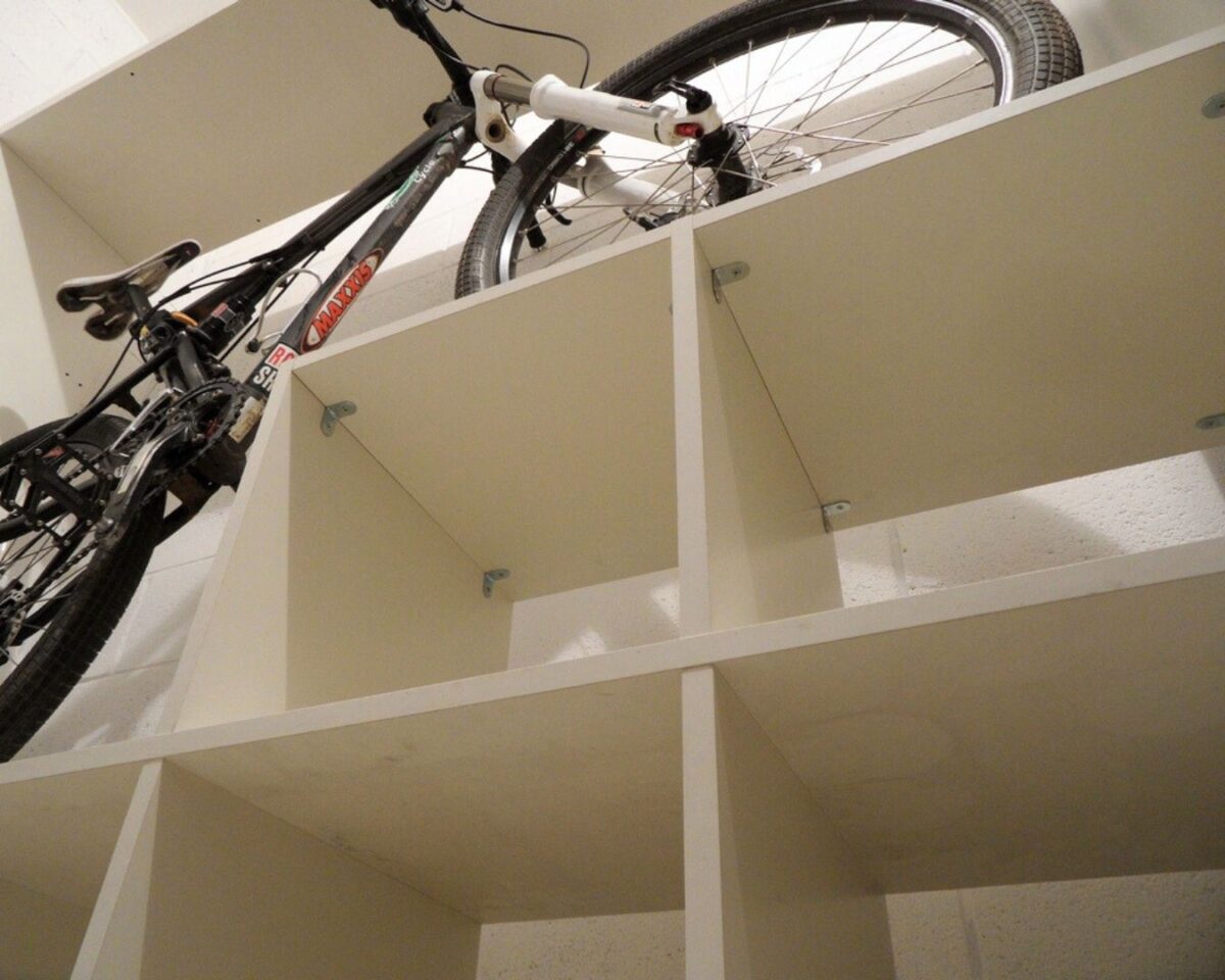 This Brilliant DIY Bike Rack Hack Will Have You Racing to Try It 3 DIY bike rack hack ikea
