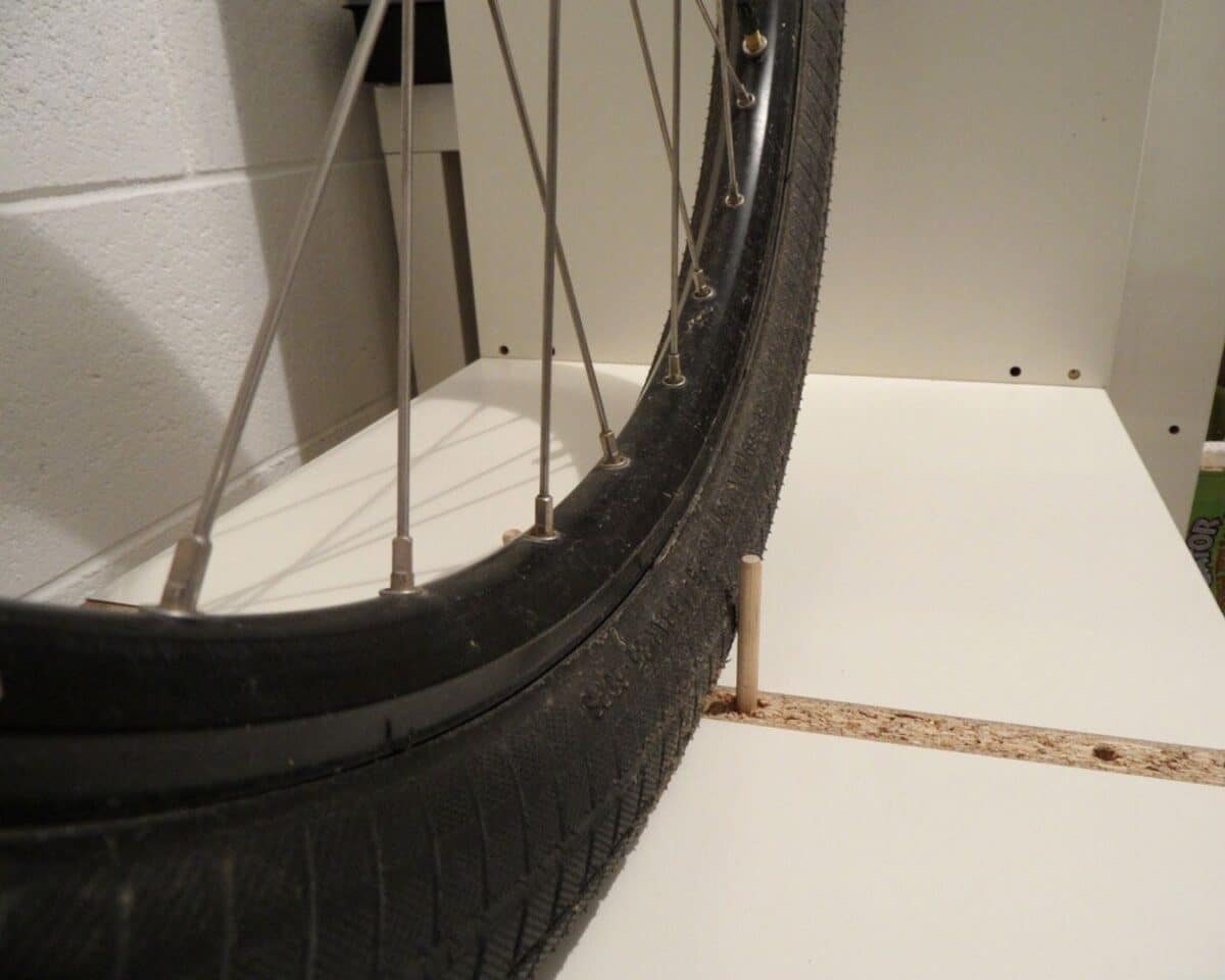 This Brilliant DIY Bike Rack Hack Will Have You Racing to Try It 4 DIY bike rack hack ikea