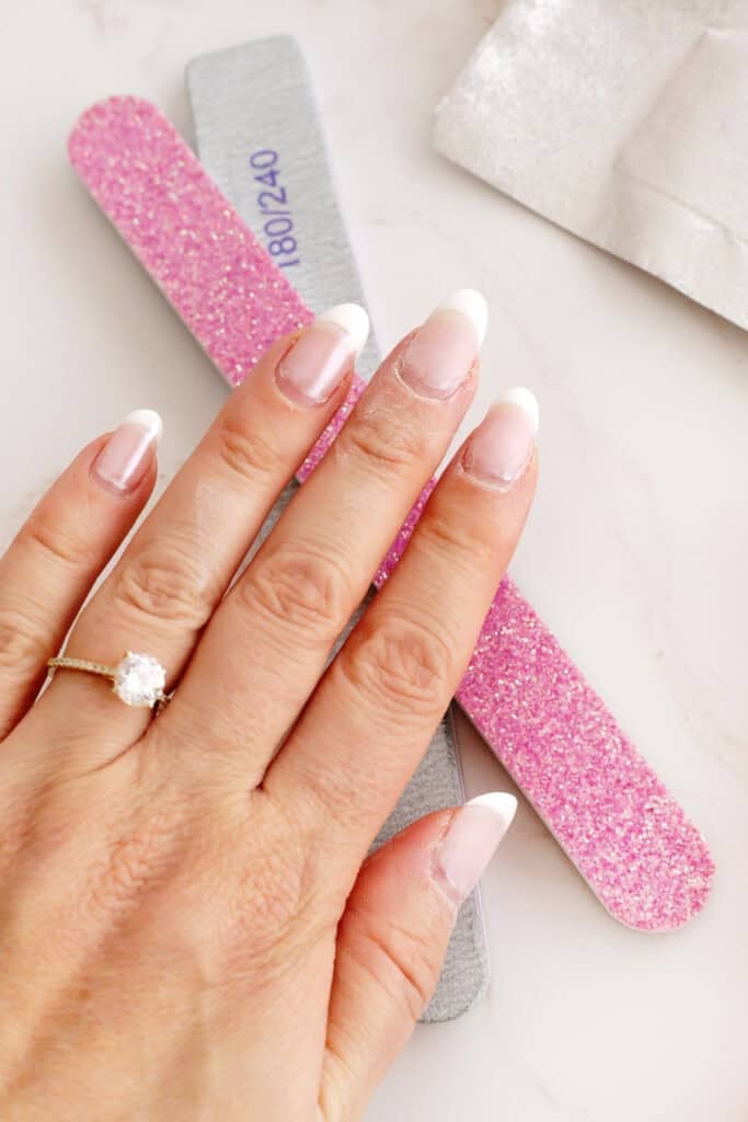removing gel polish at home