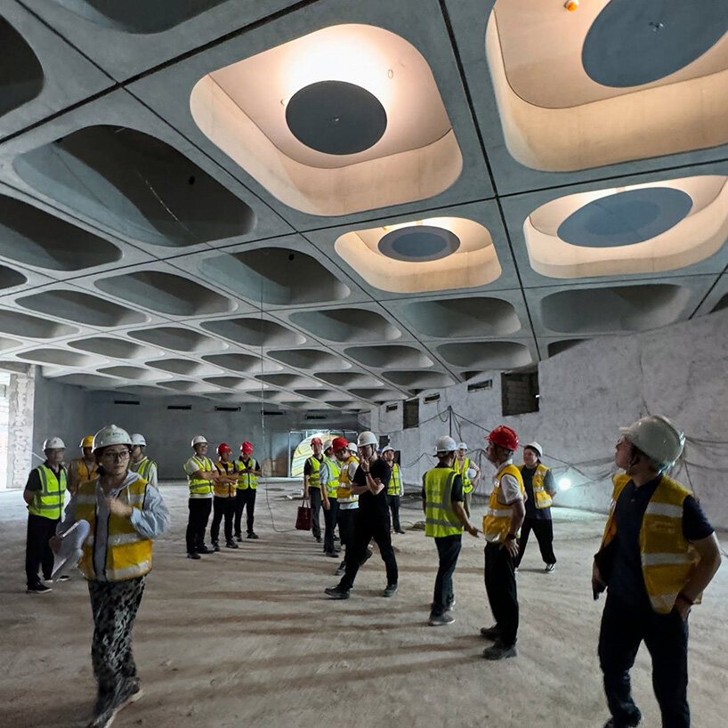MAD architects' shenzhen culture park enters final construction phase before 2025 opening