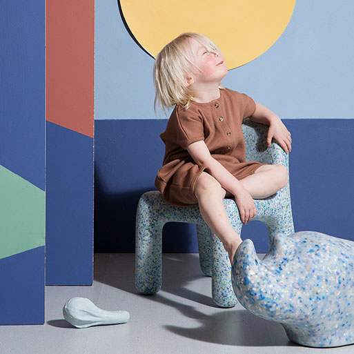 Chair Charlie recycled plastic