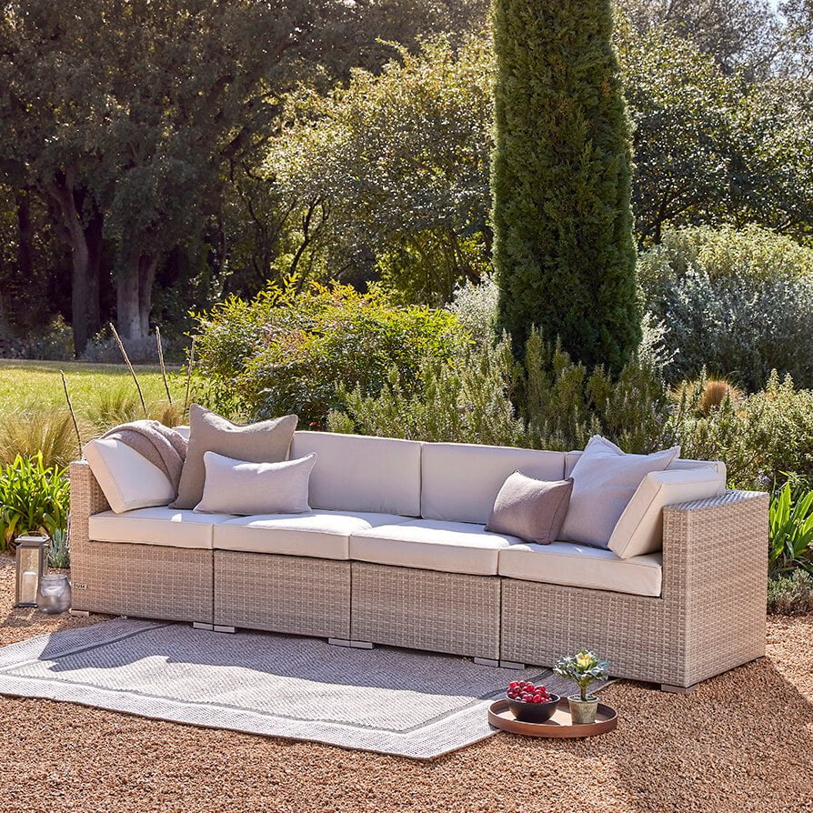 Jasper Flatweave Indoor / Outdoor Rug - 160 X 230cm - Natural