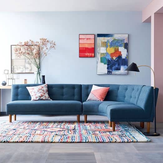 Classic Curved Sofa