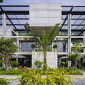 Textile Factory Office / Ho Khue Architects - Exterior Photography, Balcony, Courtyard