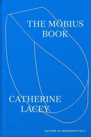 a graphic of the cover of The Möbius Book by Catherine Lacey