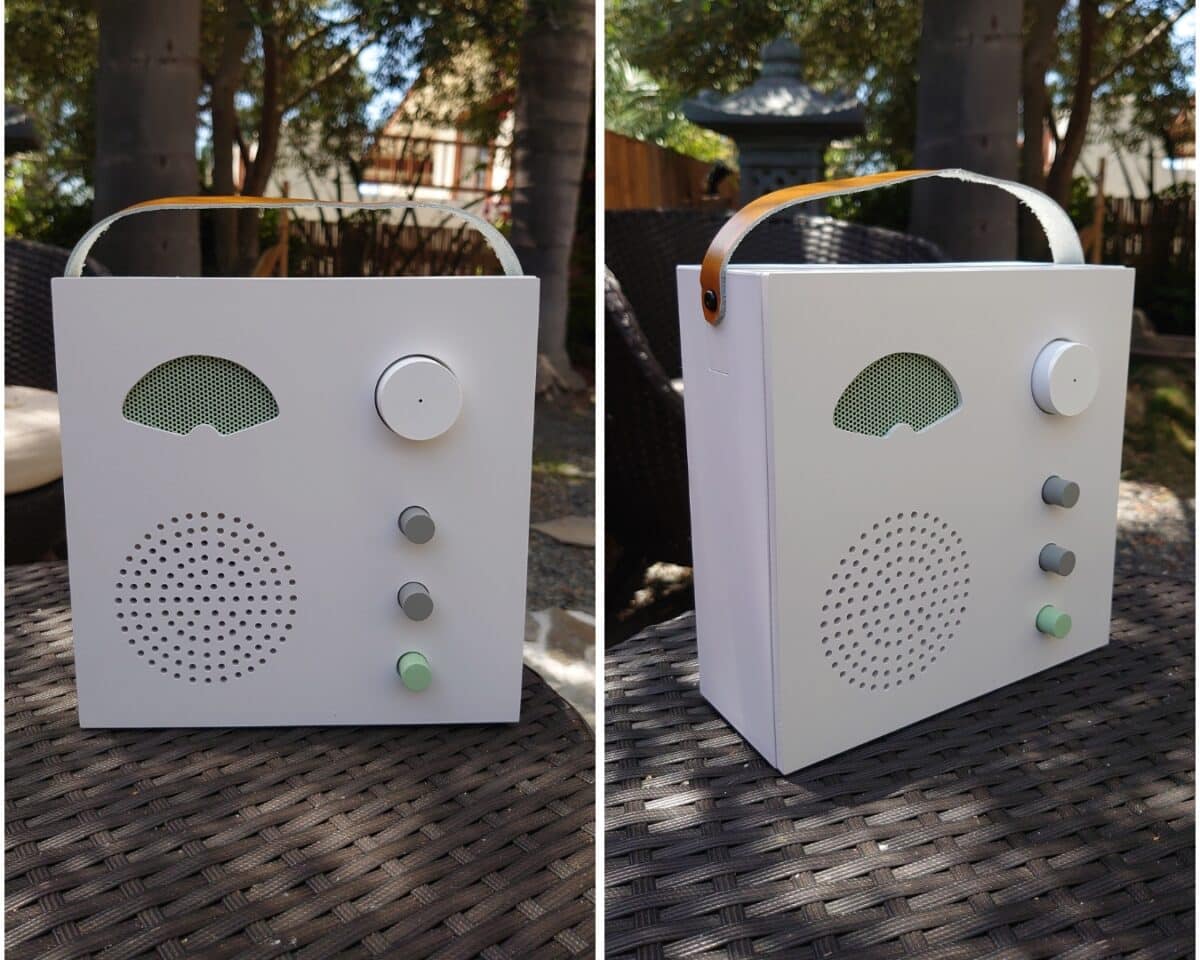 An IKEA Bluetooth Speaker Becomes a Blast from the Past 19 Dieter Rams inspired retro bluetooth speaker hacked from IKEA Eneby speaker