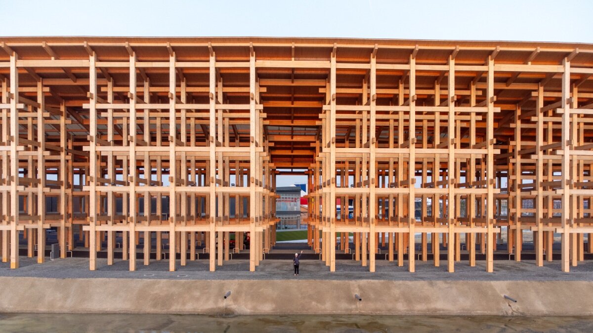 william mulvihill captures material intricacy of sou fujimoto’s grand ring at expo 2025 osaka