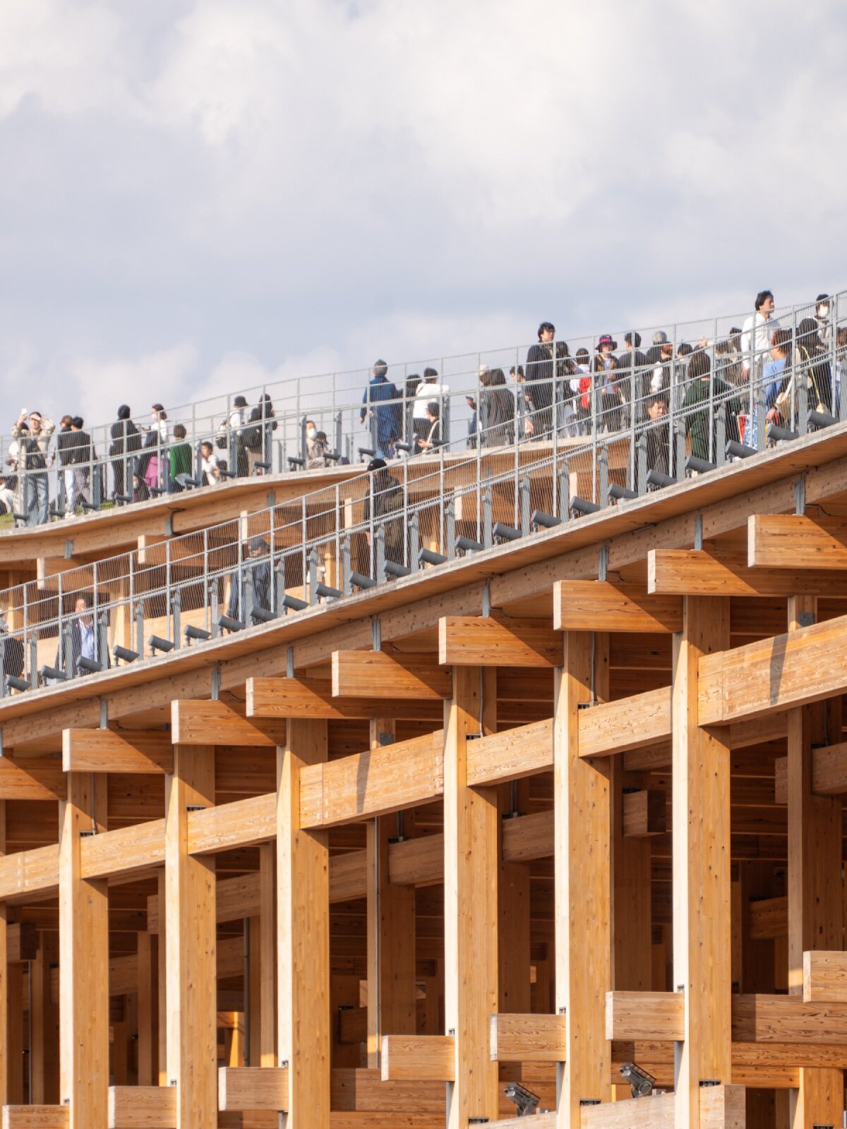 william mulvihill captures material intricacy of sou fujimoto’s grand ring at expo 2025 osaka
