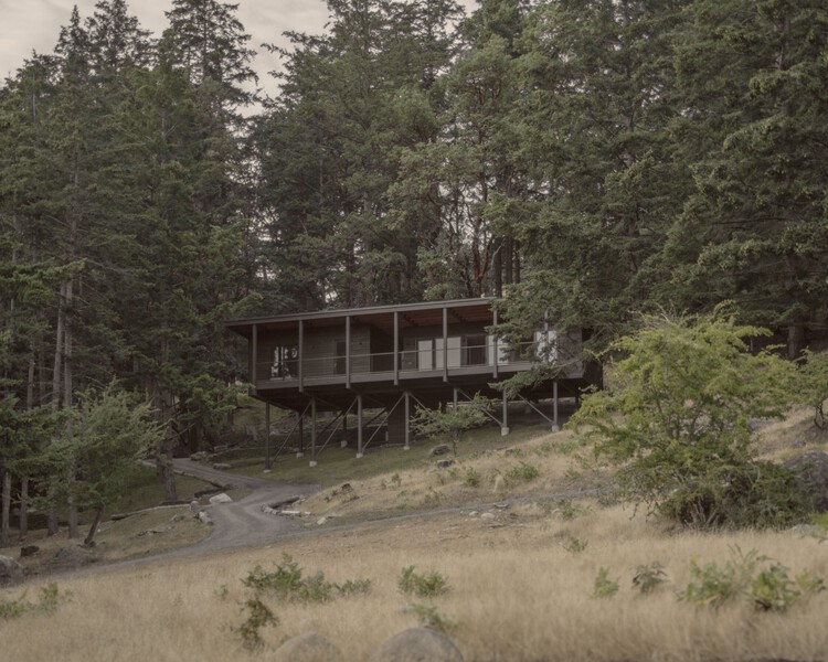 Trestle Cabin / Miller Hull Partnership - Exterior Photography, Forest