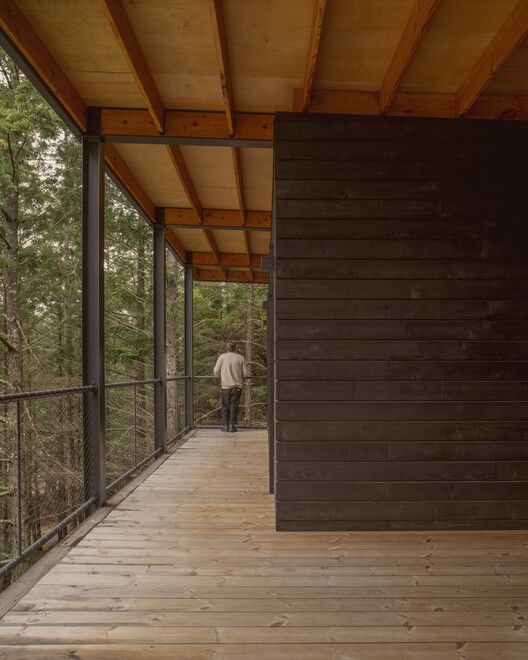 Trestle Cabin / Miller Hull Partnership - Interior Photography, Wood, Deck