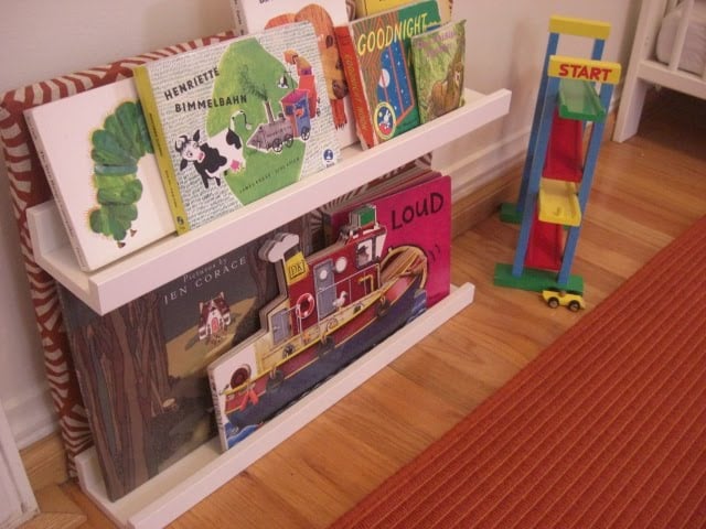 Toddler bookshelf