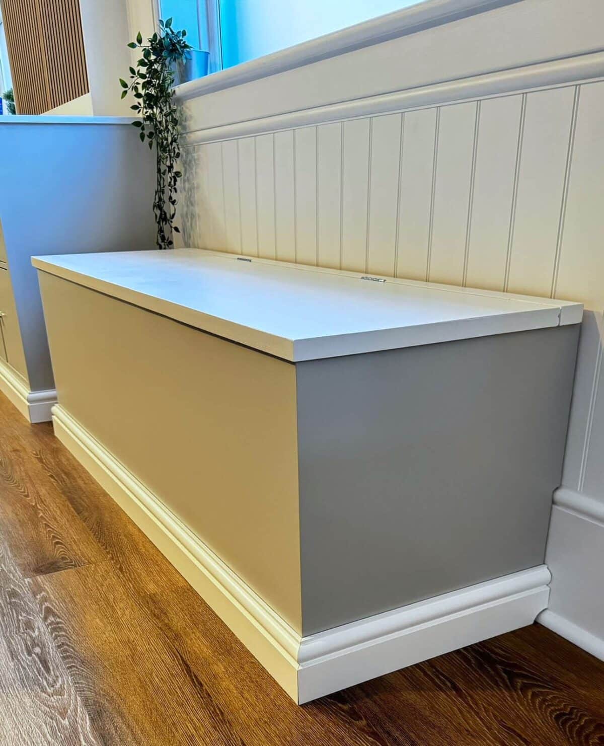 IKEA KALLAX Hacks - kitchen bench