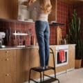 BÄSINGEN stool in kitchen