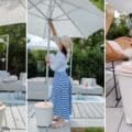 DIY umbrella stand planter