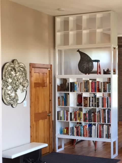 tall room divider with KALLAX