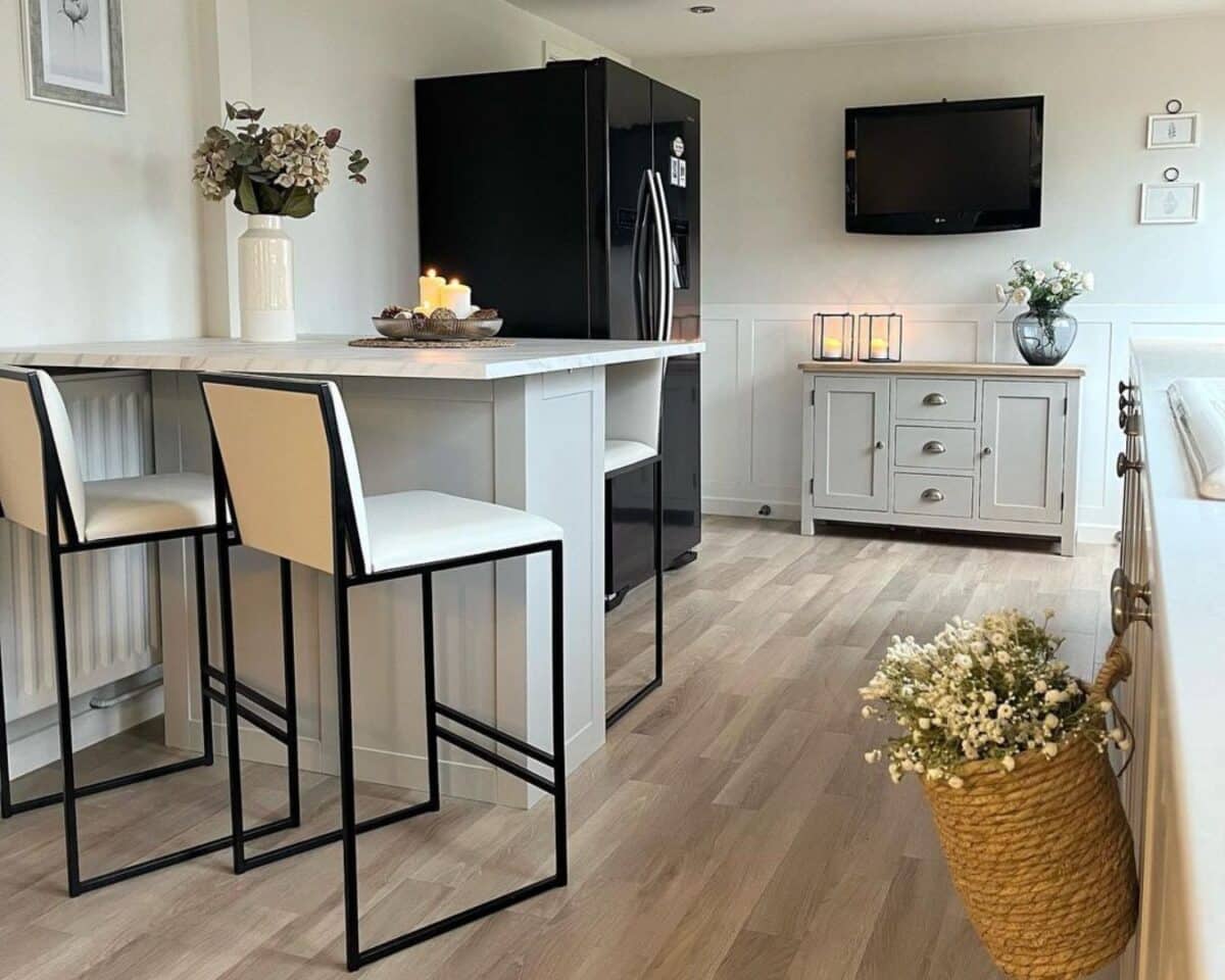 KALLAX kitchen peninsula