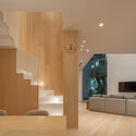 M House / IDIN Architects - Interior Photography, Living Room, Wood, Stairs