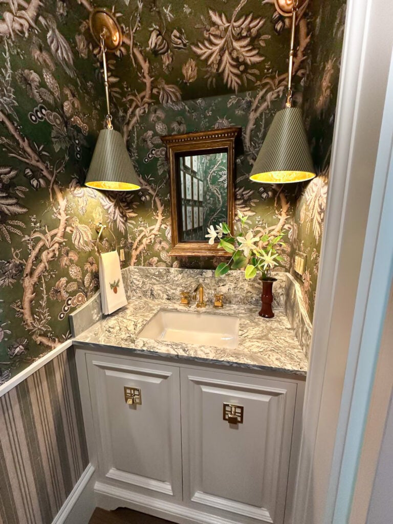 foyer powder room
