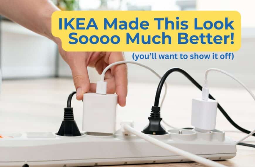 This Is Your Cheat Sheet to Mid-Century Modern Style on a Budget 39 ikea extension cord upgrade
