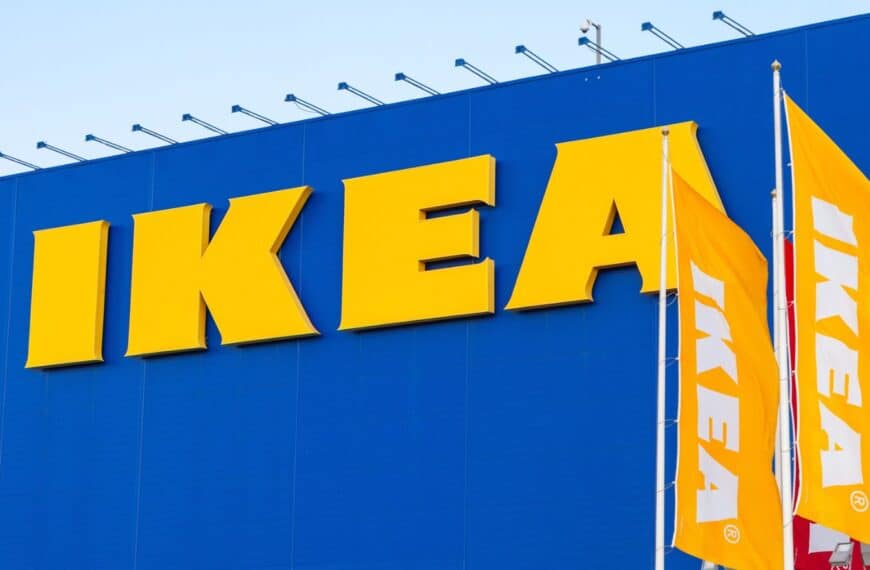 This Is Your Cheat Sheet to Mid-Century Modern Style on a Budget 40 ikea store with flags