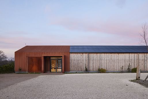 Knepp Wilding Kitchen and Shop by Kaner Olette Architects. Image: Richard Chivers Knepp Wilding Kitchen and Shop by Kaner Olette Architects. Image: Richard Chivers