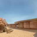 Lina Ghotmeh — Architecture Envisions a Landscape-Inspired Desert Dwelling in AlUla, Saudi Arabia - Image 3 of 34
