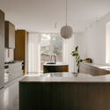 © Félix Michaud Rathnelly House / Studio VAARO - Interior Photography, Kitchen, Countertop, Sink, Chair