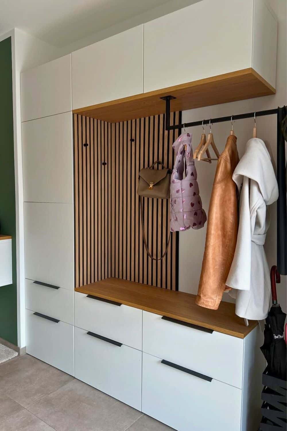 entryway furniture ikea besta hack - IKEA Hackers IKEA hack entryway furniture made from BESTÅ cabinets