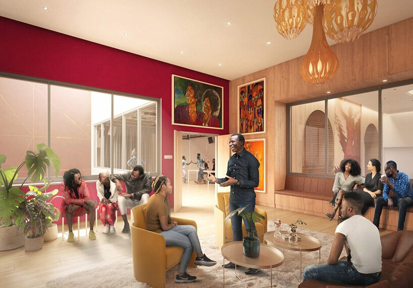 national black theatre shapes its harlem home within frida escobedo-designed complex