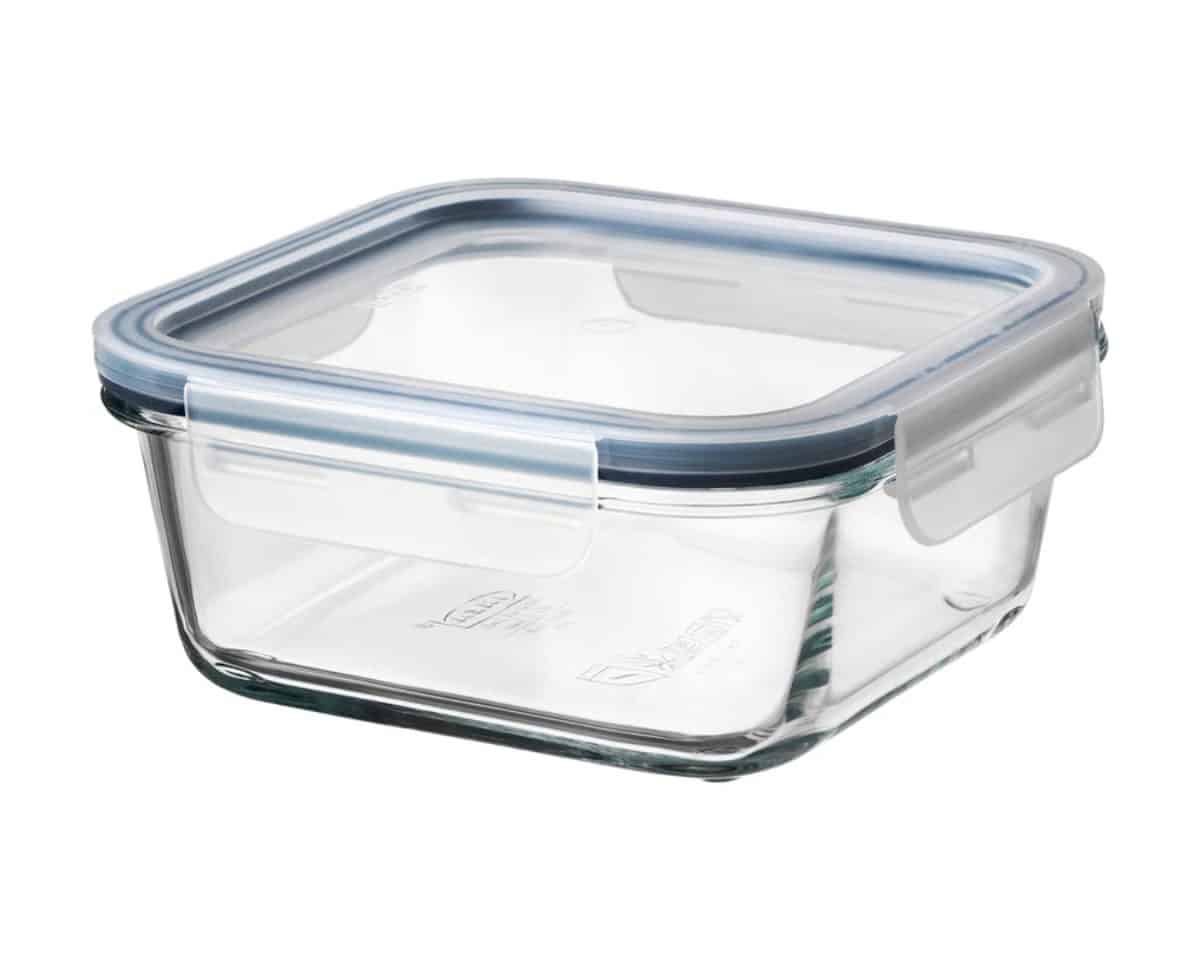 1 - IKEA Hackers Meal prep containers - IKEA 365+ Square Food Glass Container with Lid