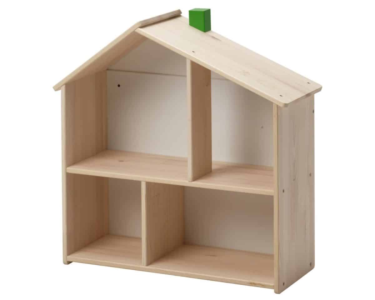 23 - IKEA Hackers FLISAT Dollhouse Wall Shelf