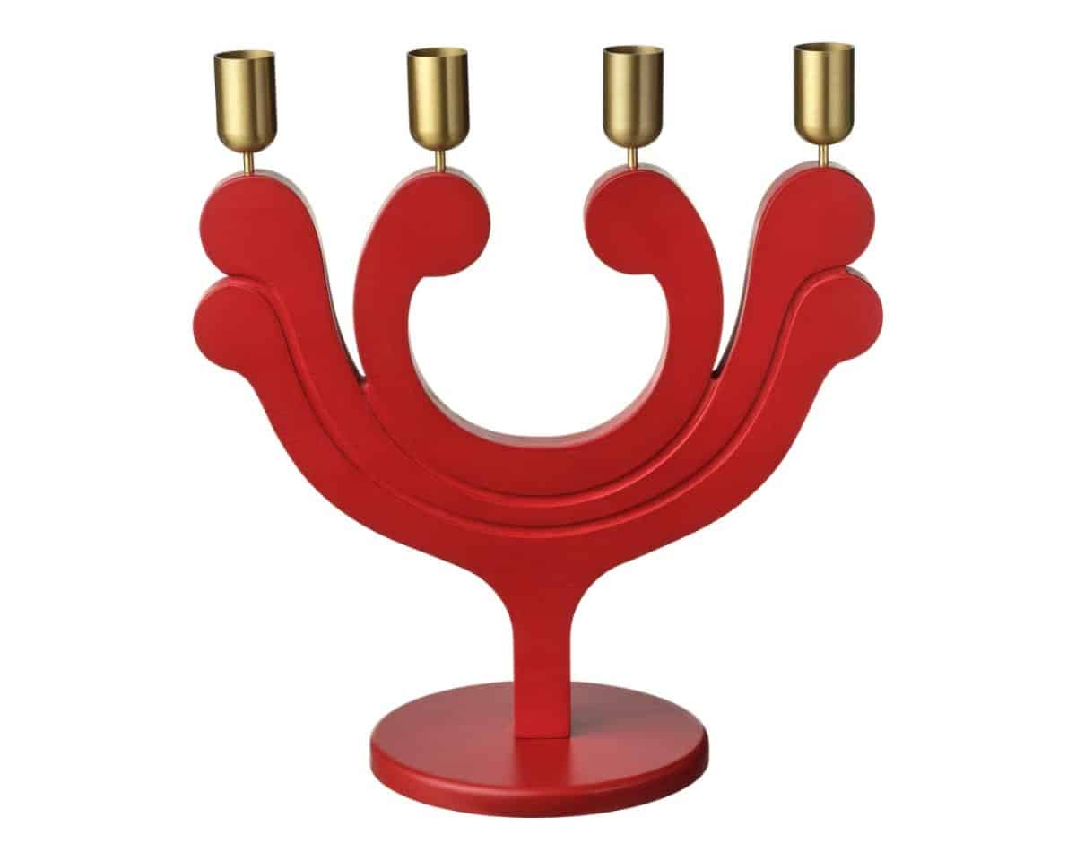 8 - IKEA Hackers VINTERFINT Candlestick for 4 Candles