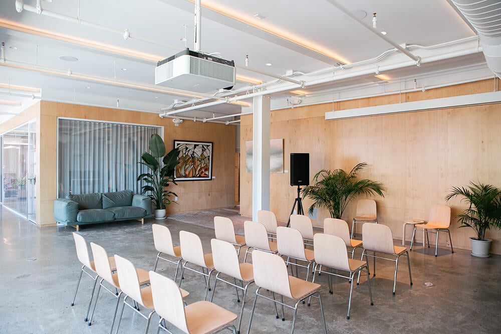 View of interior classroom