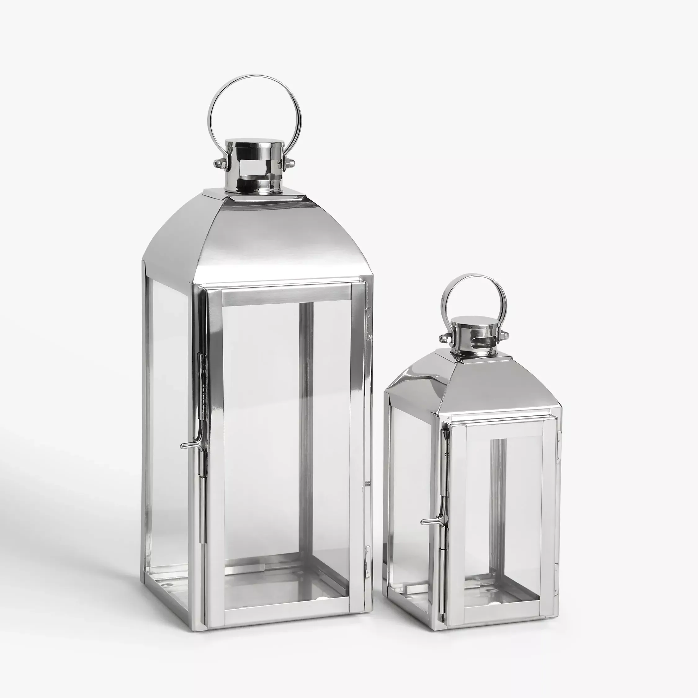 John Lewis Bloomsbury Lantern Candle Holders, Set of 2